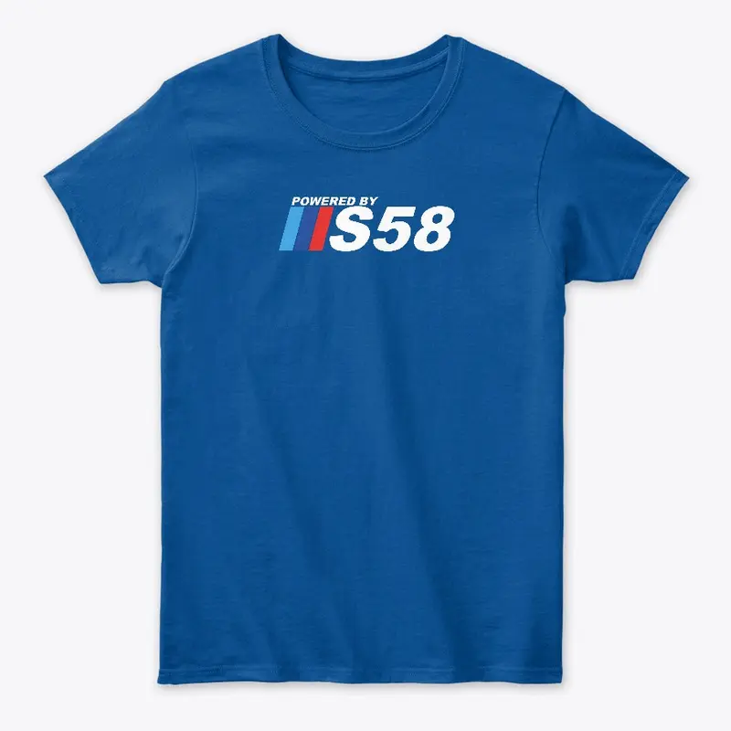 Powered By S58 (White Design)