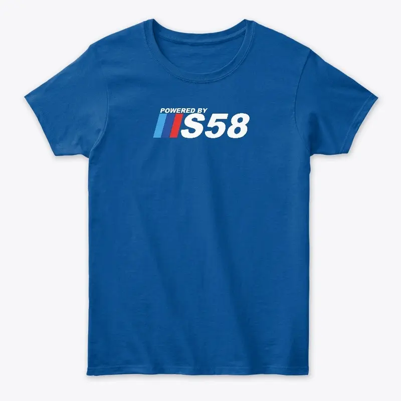 Powered By S58 (White Design)