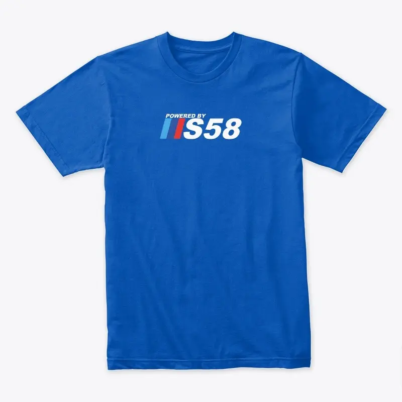 Powered By S58 (White Design)