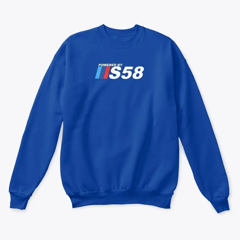 Powered By S58 (White Design)