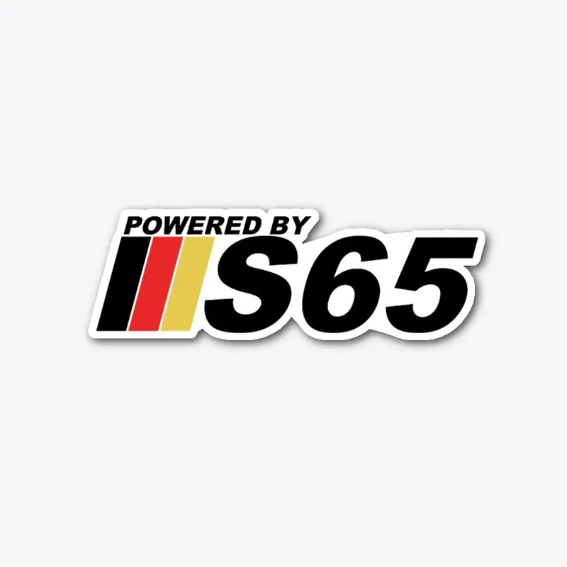 Powered By S65 (German Black Design)