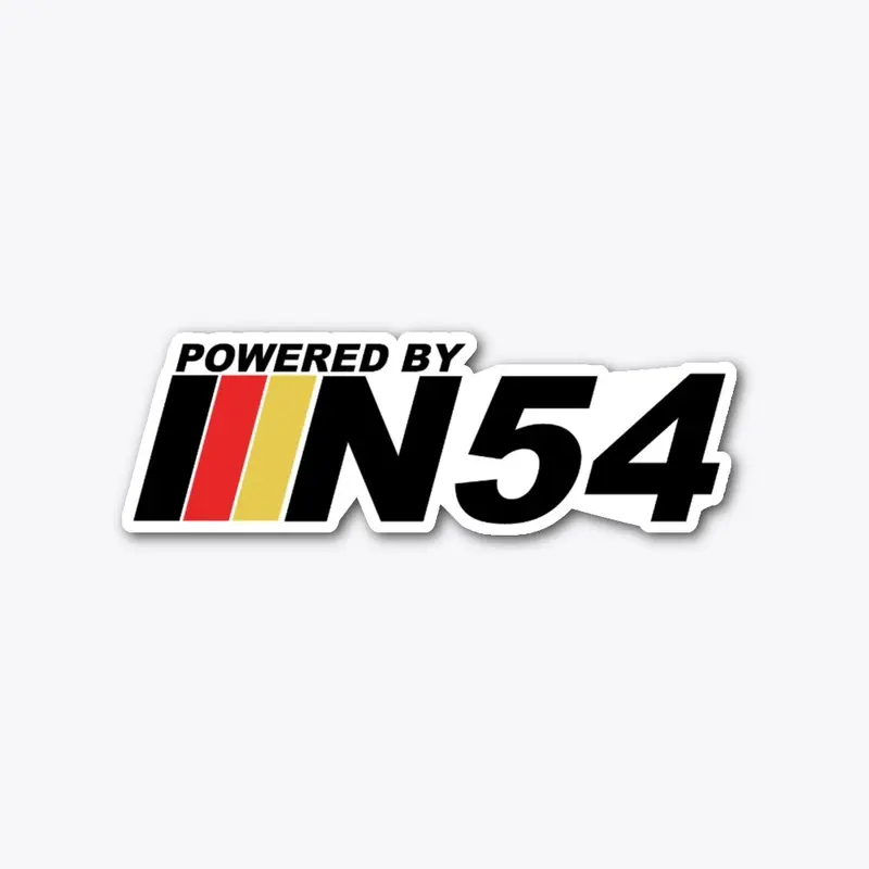 Powered By N54 (German Black Design)