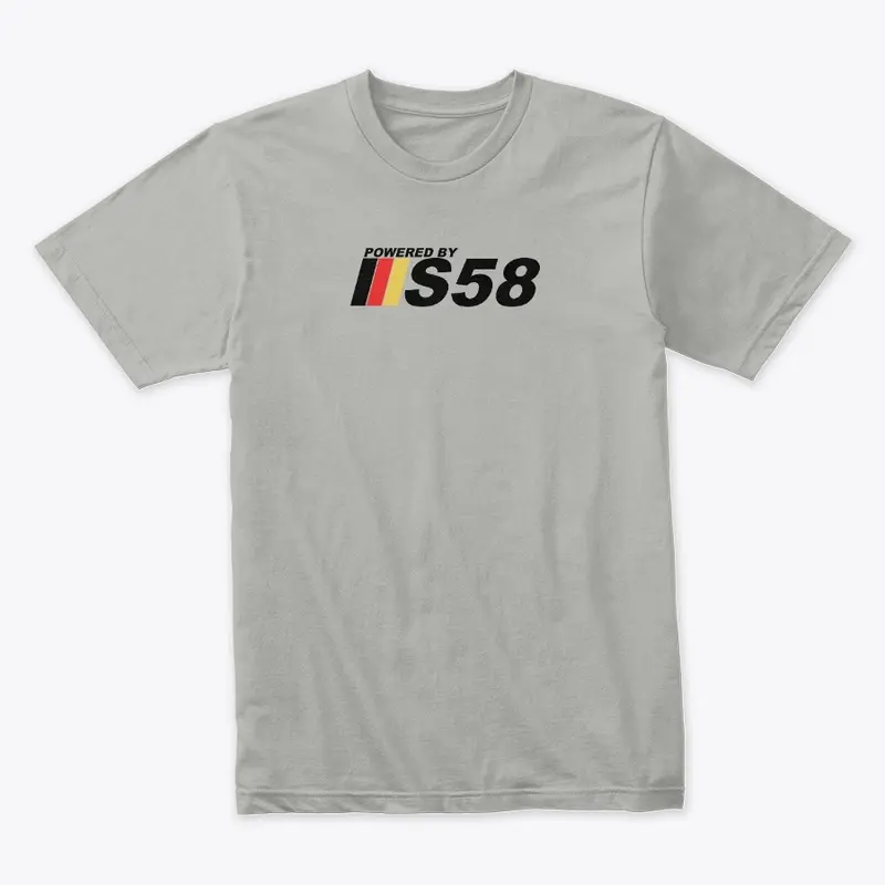 Powered By S58 (German Black Design)