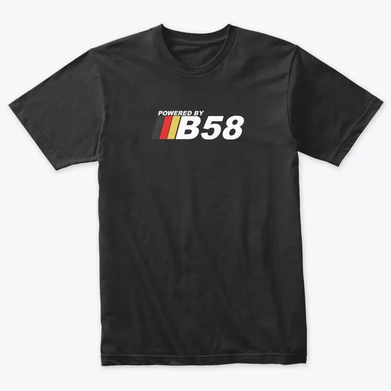 Powered By B58 (German White Design)